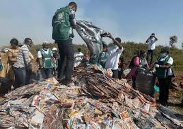 NFVCB burns illicit movies worth N100m in Lagos