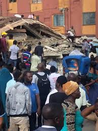 Collapsed building claims 7 lives in Lagos - LASEMA
