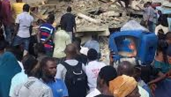 Collapsed building claims 7 lives in Lagos - LASEMA