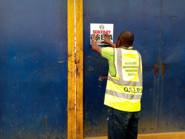 Ogun shut three industries over environmental infractions
