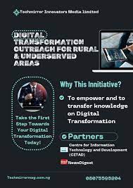 Techmirror Innovators Media Limited to host digital transformation seminars for underserved areas 