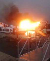 LASWA confirms fire incident involving LAGFERRY vessel